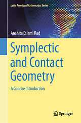 eBook (pdf) Symplectic and Contact Geometry de Anahita Eslami Rad