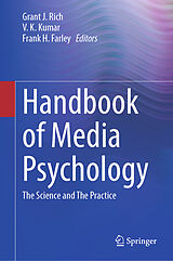 Livre Relié Handbook of Media Psychology de 