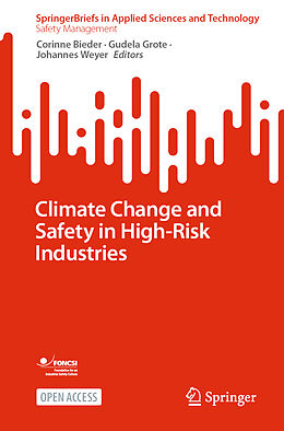 Kartonierter Einband Climate Change and Safety in High-Risk Industries von 