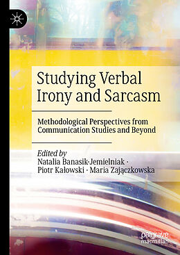 Livre Relié Studying Verbal Irony and Sarcasm de 