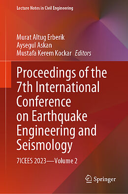 Livre Relié Proceedings of the 7th International Conference on Earthquake Engineering and Seismology de 