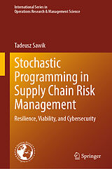 eBook (pdf) Stochastic Programming in Supply Chain Risk Management de Tadeusz Sawik