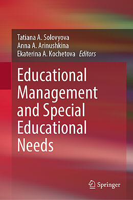 Livre Relié Educational Management and Special Educational Needs de 