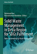 Livre Relié Solid Waste Management in Delta Region for SDGs Fulfillment de 