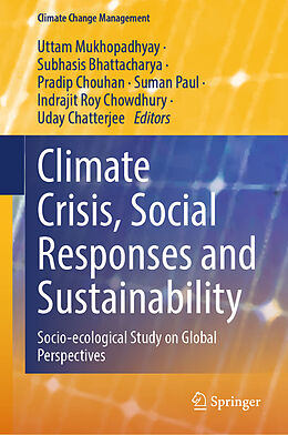 Livre Relié Climate Crisis, Social Responses and Sustainability de 