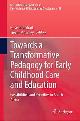 Livre Relié Towards a Transformative Pedagogy for Early Childhood Care and Education de 