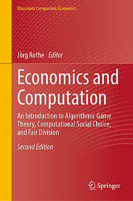 Livre Relié Economics and Computation de 