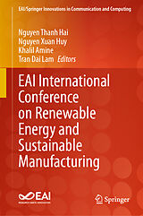 eBook (pdf) EAI International Conference on Renewable Energy and Sustainable Manufacturing de 