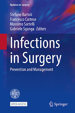 Couverture cartonnée Infections in Surgery de 