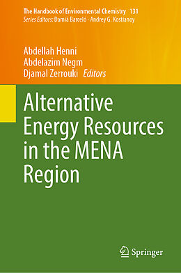 Livre Relié Alternative Energy Resources in the MENA Region de 
