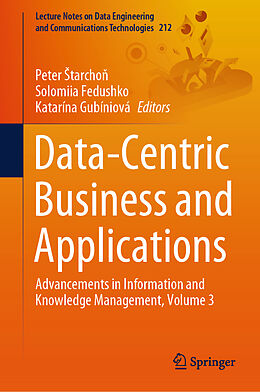 eBook (pdf) Data-Centric Business and Applications de 