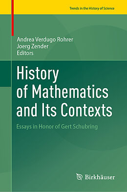 Fester Einband History of Mathematics and Its Contexts von 
