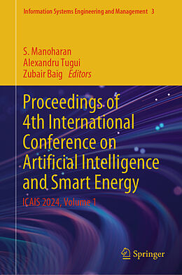 Livre Relié Proceedings of 4th International Conference on Artificial Intelligence and Smart Energy de 