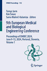 Couverture cartonnée 9th European Medical and Biological Engineering Conference de 