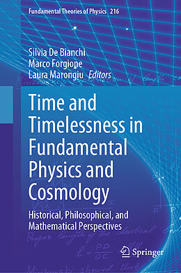 Livre Relié Time and Timelessness in Fundamental Physics and Cosmology de 