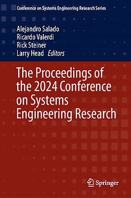 Livre Relié The Proceedings of the 2024 Conference on Systems Engineering Research de 