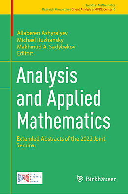 Livre Relié Analysis and Applied Mathematics de 