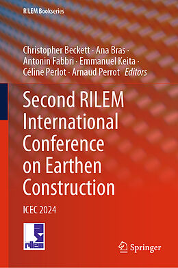 Livre Relié Second RILEM International Conference on Earthen Construction de 