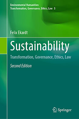 Livre Relié Sustainability de Felix Ekardt