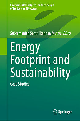 Fester Einband Energy Footprint and Sustainability von 