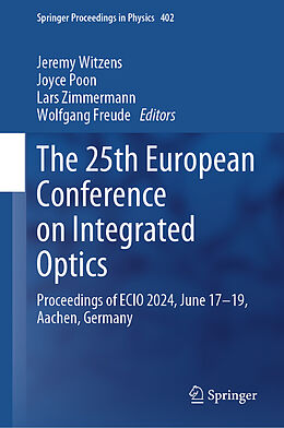 Livre Relié The 25th European Conference on Integrated Optics de 