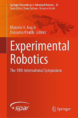 Livre Relié Experimental Robotics de 