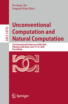 Couverture cartonnée Unconventional Computation and Natural Computation de 