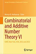 E-Book (pdf) Combinatorial and Additive Number Theory VI von 