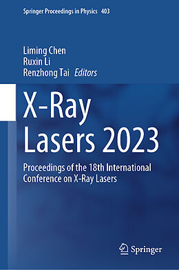 Livre Relié X-Ray Lasers 2023 de 