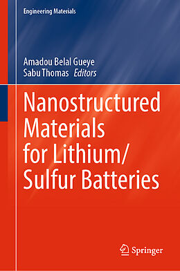 Livre Relié Nanostructured Materials for Lithium/Sulfur Batteries de 