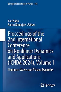 Livre Relié Proceedings of the 2nd International Conference on Nonlinear Dynamics and Applications (ICNDA 2024), Volume 1 de 