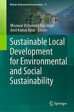 Livre Relié Sustainable Local Development for Environmental and Social Sustainability de 