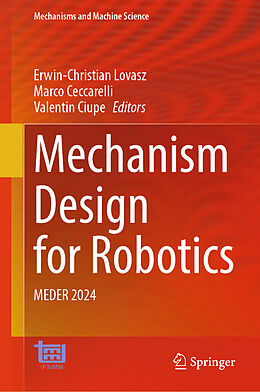 eBook (pdf) Mechanism Design for Robotics de 