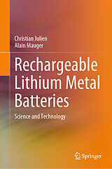 eBook (pdf) Rechargeable Lithium Metal Batteries de Christian Julien, Alain Mauger