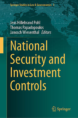 Livre Relié National Security and Investment Controls de 