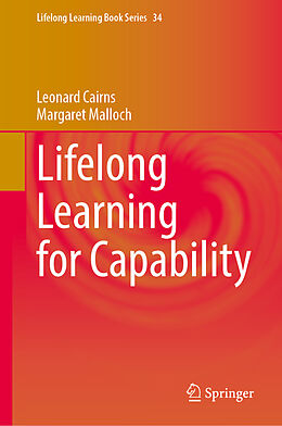 Livre Relié Lifelong Learning for Capability de Margaret Malloch, Leonard Cairns