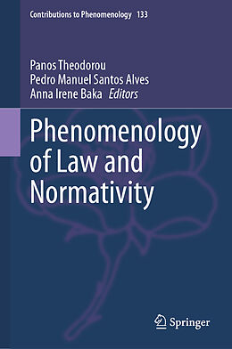 Livre Relié Phenomenology of Law and Normativity de 