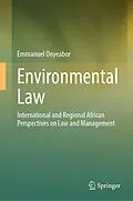 E-Book (pdf) Environmental Law von Emmanuel Onyeabor