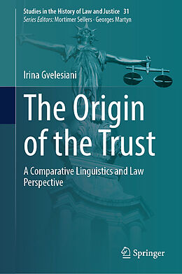 Livre Relié The Origin of the Trust de Irina Gvelesiani