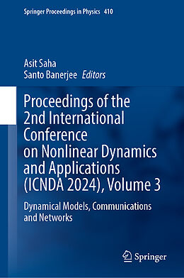 Livre Relié Proceedings of the 2nd International Conference on Nonlinear Dynamics and Applications (ICNDA 2024), Volume 3 de 