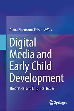 Livre Relié Digital Media and Early Child Development de 