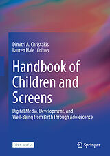 Fester Einband Handbook of Children and Screens von 