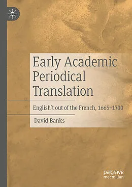 E-Book (pdf) Early Academic Periodical Translation von David Banks