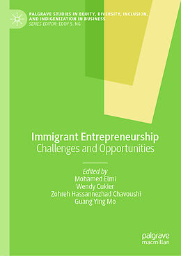 Livre Relié Immigrant Entrepreneurship de 