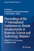 E-Book (pdf) Proceedings of the 1st International Conference on Recent Advancements in Materials Science and Technology, Volume I von 
