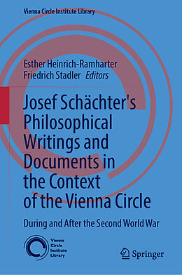 Fester Einband Josef Schächter: Philosophical Writings and Documents in the Context of the Vienna Circle von 