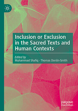 eBook (pdf) Inclusion or Exclusion in the Sacred Texts and Human Contexts de 