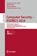E-Book (pdf) Computer Security - ESORICS 2024 von 
