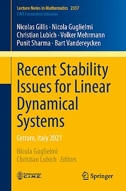 E-Book (pdf) Recent Stability Issues for Linear Dynamical Systems von Nicolas Gillis, Nicola Guglielmi, Christian Lubich