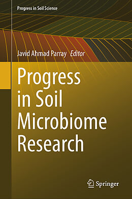 Livre Relié Progress in Soil Microbiome Research de 